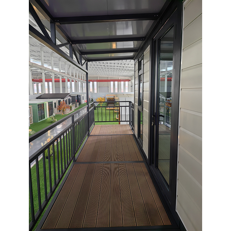 20ft Expandable House Two Floors Flat Roof