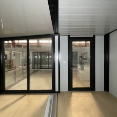 20ft Expandable House Single Wing Glass Wall