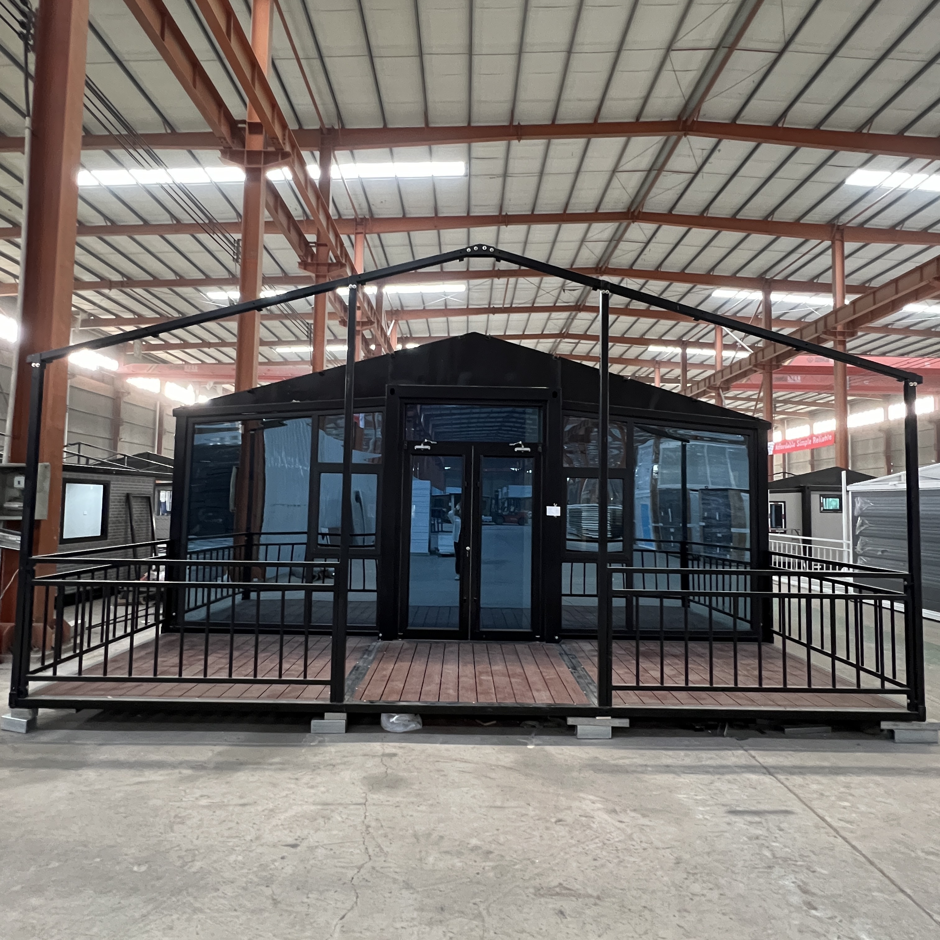 Heighten 30ft Expandable House With Pavilion Slope Roof