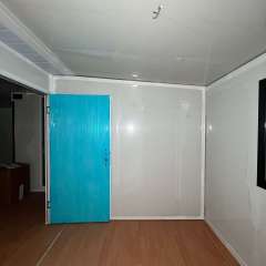 20ft Expandable House Gray Siding With Two Bedrooms And One Bathroom
