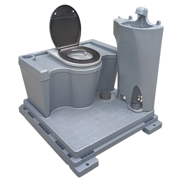 HDPE Seated Portable Toilet