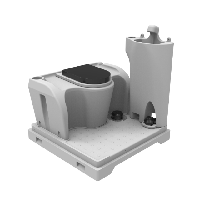 HDPE Seated Portable Toilet