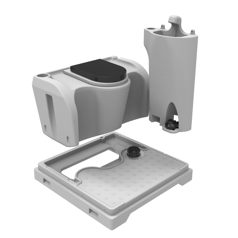 HDPE Seated Portable Toilet