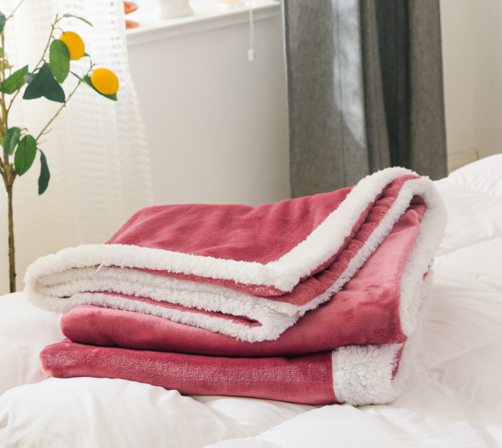 blankets and traveling rugs