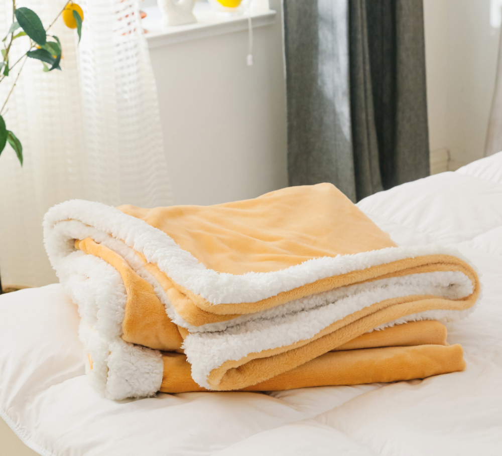 blankets and traveling rugs