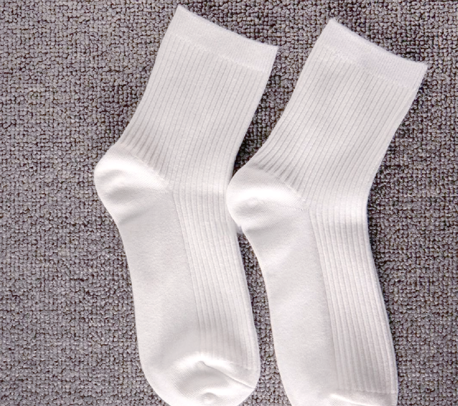 cotton knitted socks