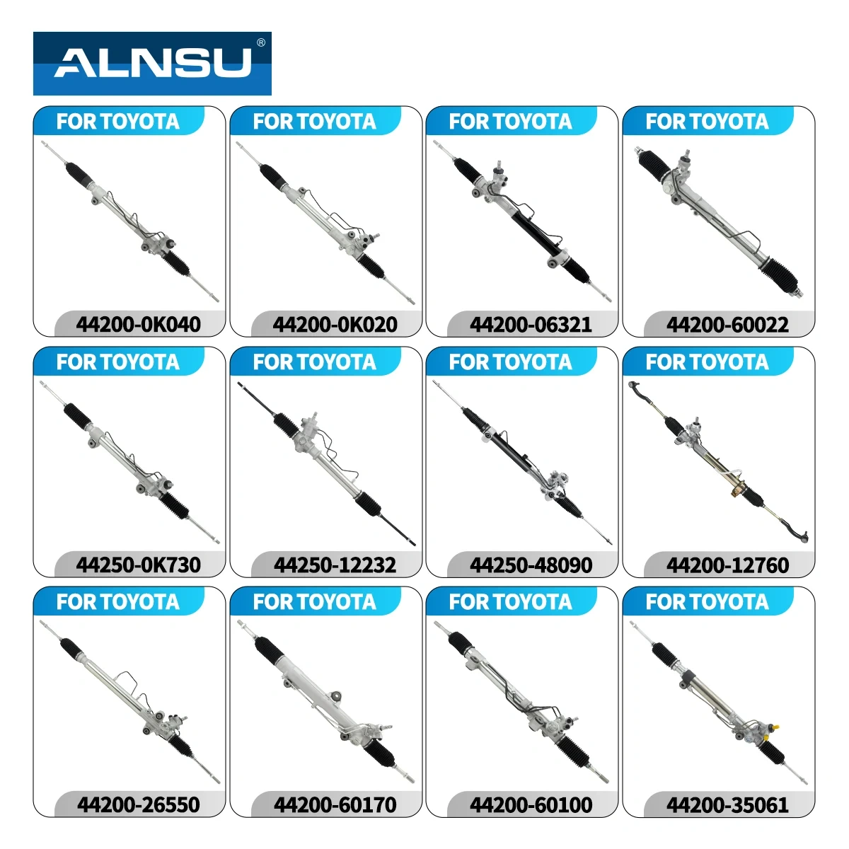 wholesale factory price steering rack For Toyota FJ60 HJ60 44110-60040 44110-60041