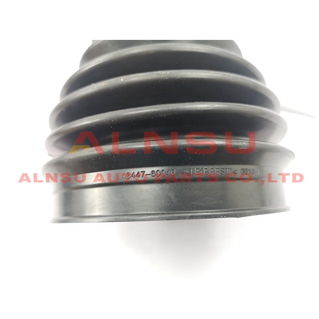 Fuelle del eje de transmisión para Land Cruiser 4700 43447-60040 Exterior blando
