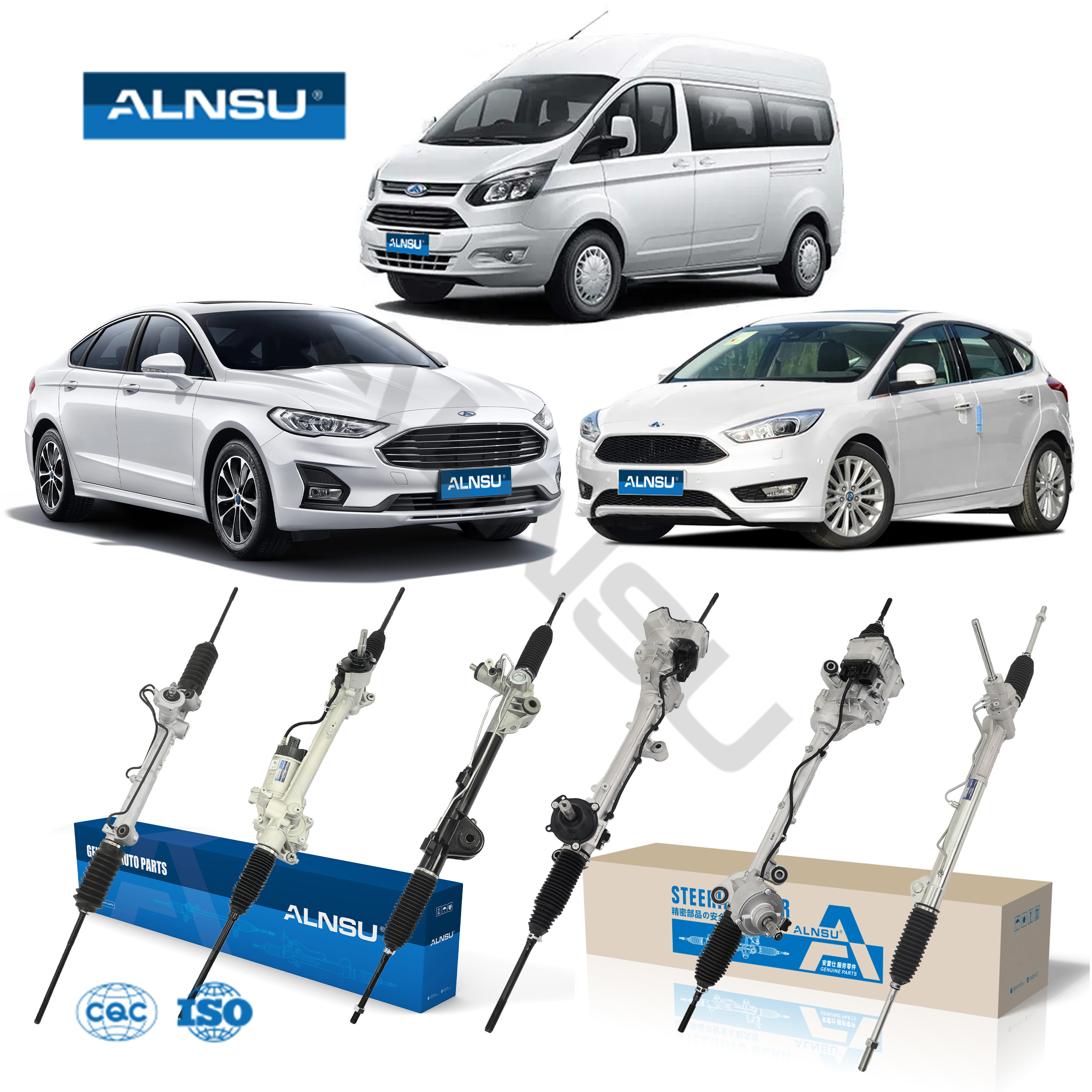 Piezas de automóvil, cremallera de dirección asistida para Ford FIESTA ESCAPE Focus Mondeo Transit EXPLORER Ranger Raptor, caja de dirección automática