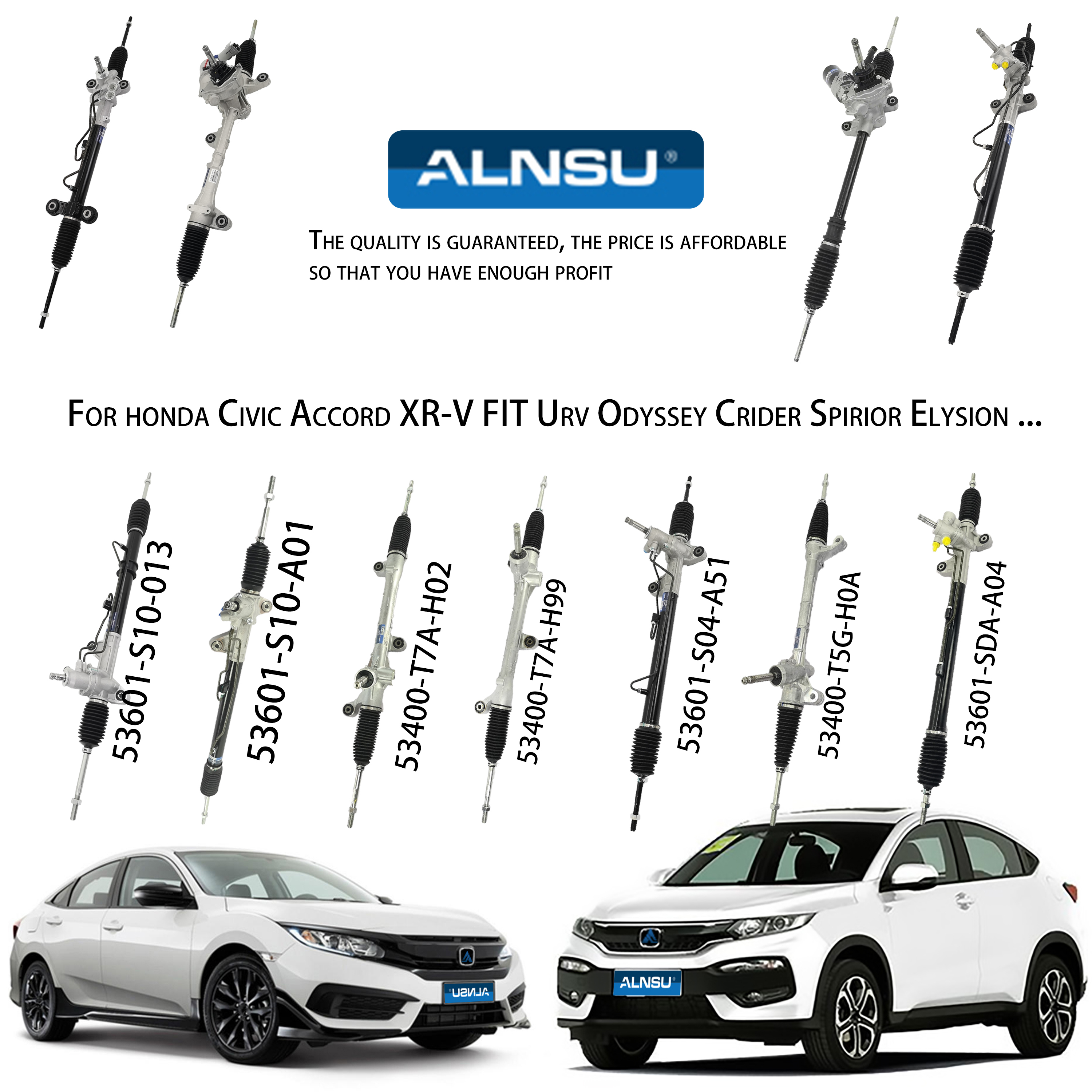 Auto parts Steering Systems Steering Rack For TOYOTA COROLLA CAMRY HILUX HIACE RAV4 LEXUS Japanese Car steering gear box