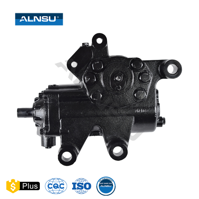 ALNSU Car Parts Hydraulic Power Steering Rack and Pinion Auto Steering Gears For FREIGHTLINER MANUFACTORY REF 14-15702-000 14-15701-005 20511466 20822514 THP60010 THP60011
