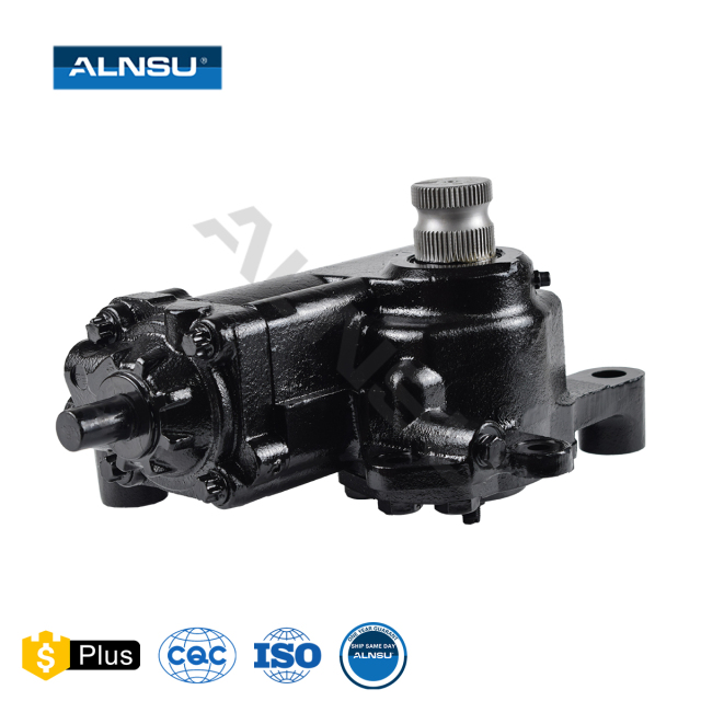 ALNSU Car Parts Hydraulic Power Steering Rack and Pinion Auto Steering Gears For FREIGHTLINER MANUFACTORY REF 14-15702-000 14-15701-005 20511466 20822514 THP60010 THP60011