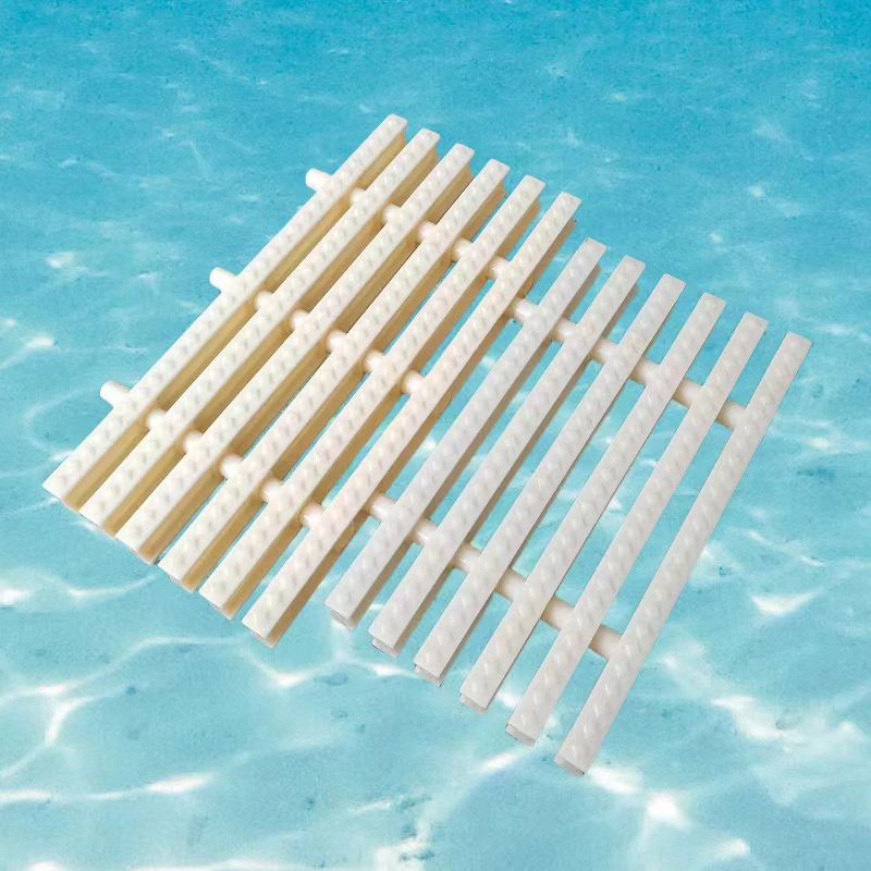 Splicing Swimming Pool Grille,Gutter Overflow Grate, Plastic Grating—Advanced Dual Interface, Triple Interface Connector Grille