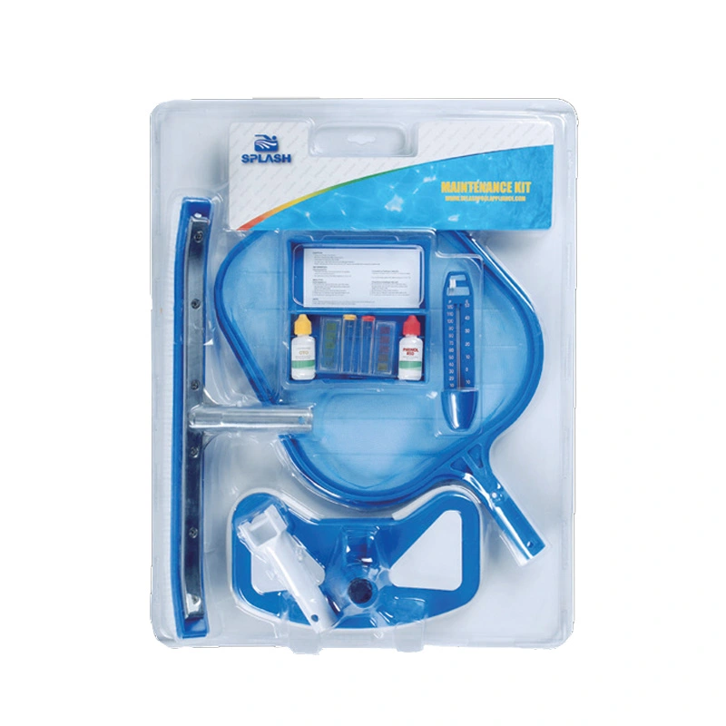 Maintenance Kit with Pool Skimmer Net, Vacuum Head and Floating Dispenser for Swimming Pool Cleaning，Etc