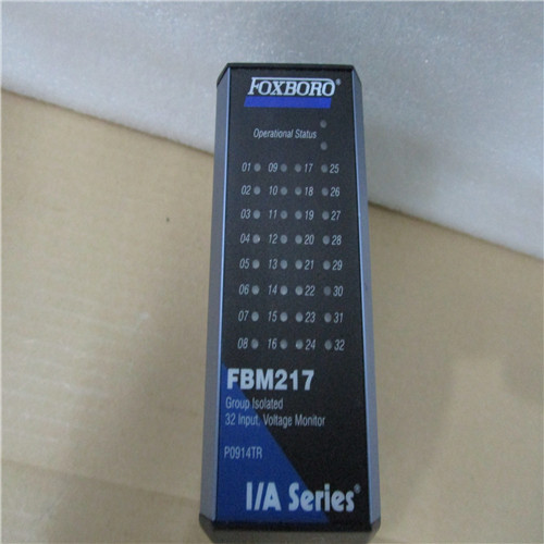 P0914TR FBM217 FOXBORO Discrete Inputs, 32 Channels