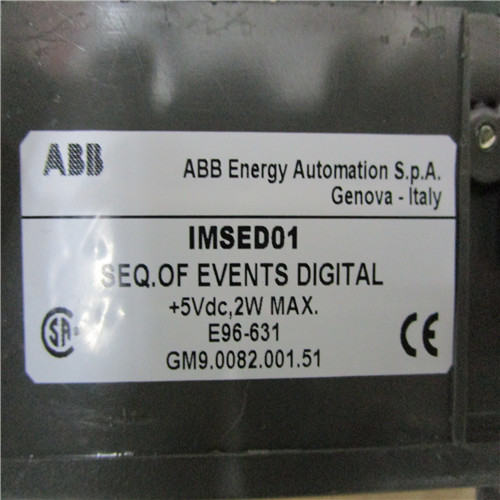 IMSED01 abb Sequence of Events Module in stock