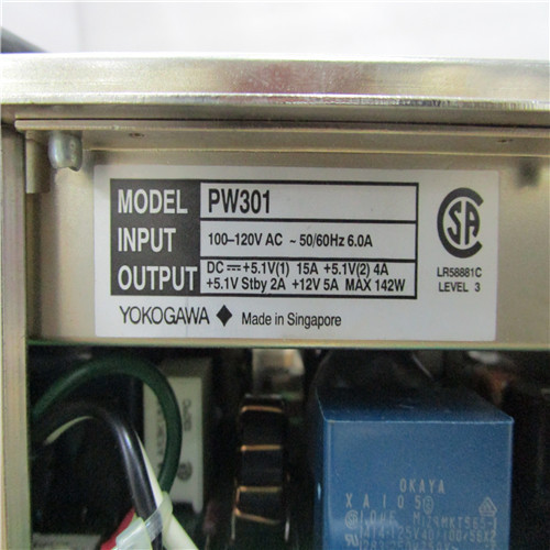 YOKOGAWA PW301  CONTROL PANEL