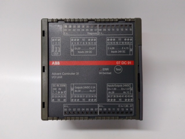 ABB 07DC91C GJR5251400R0202 Digital I/O module Made in USA