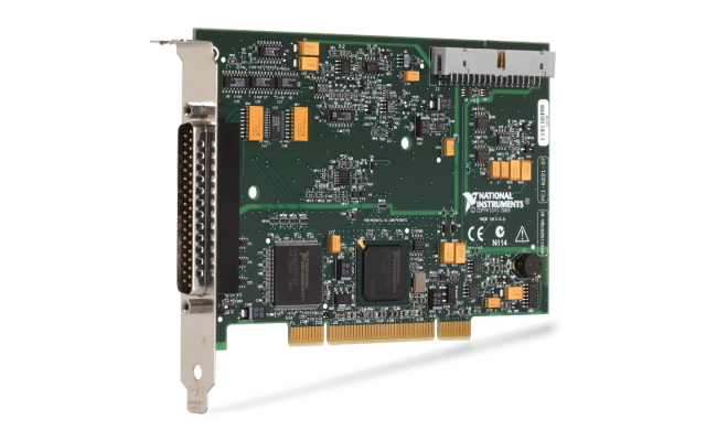 PCIe 6374 is a multifunctional DAQ device for synchronous sampling