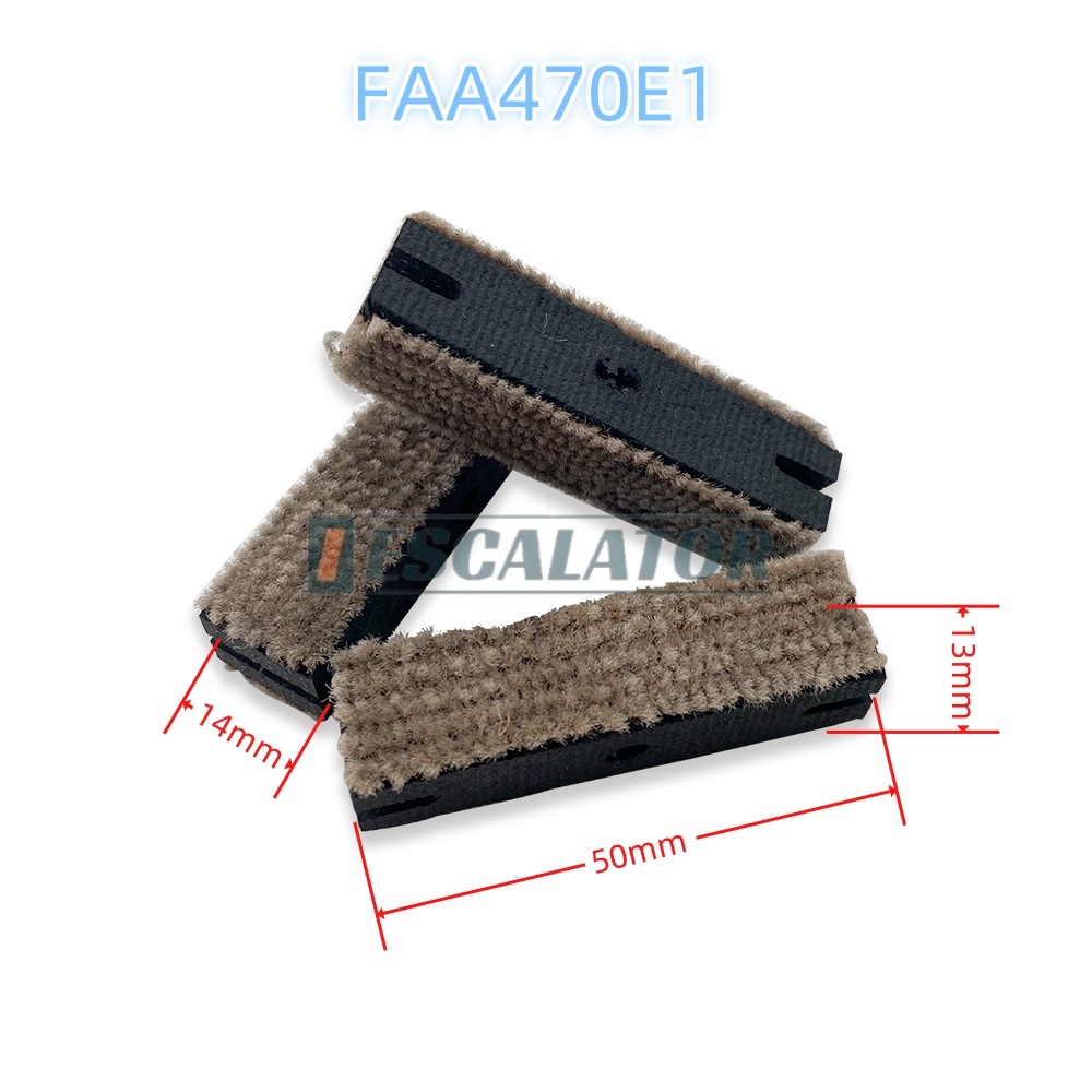 FAA470E1 Elevator Door Guide Shoe, 50*14*13mm