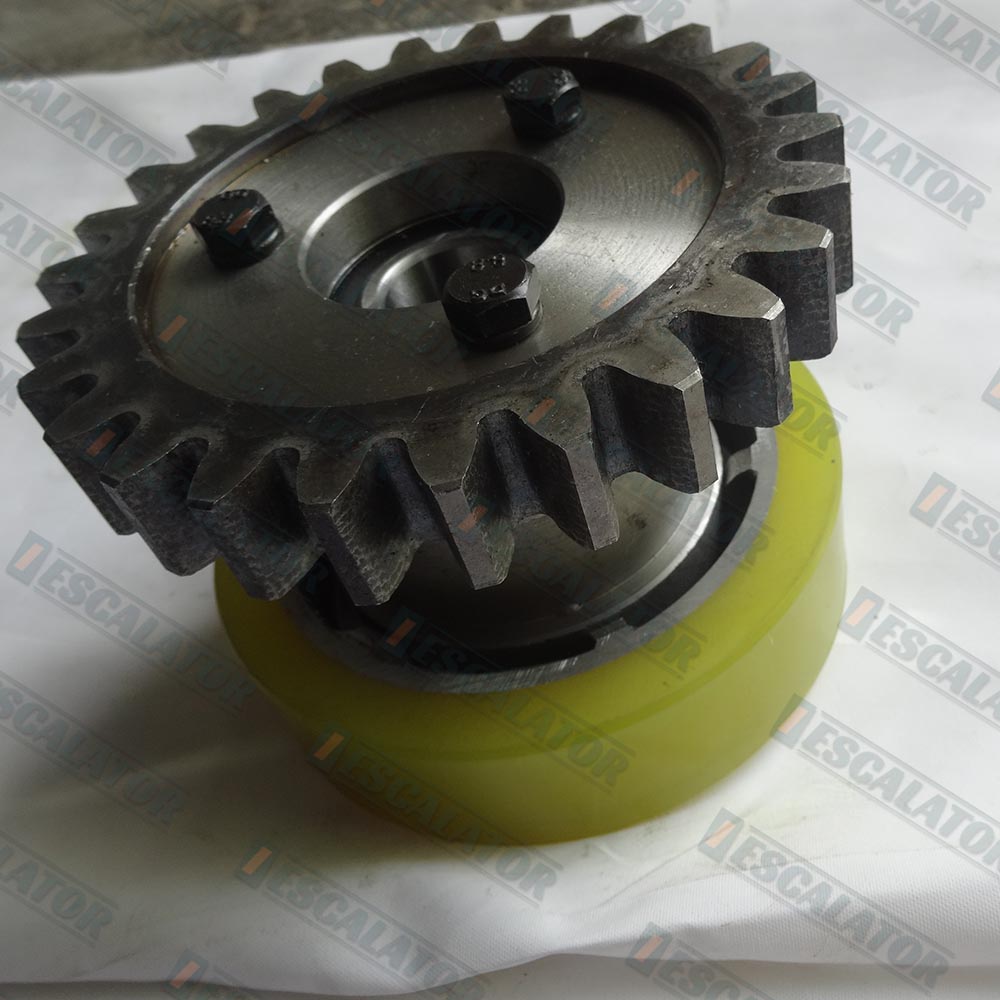 Mitsubishi 132*35mm Escalator Handrail Driver Roller 