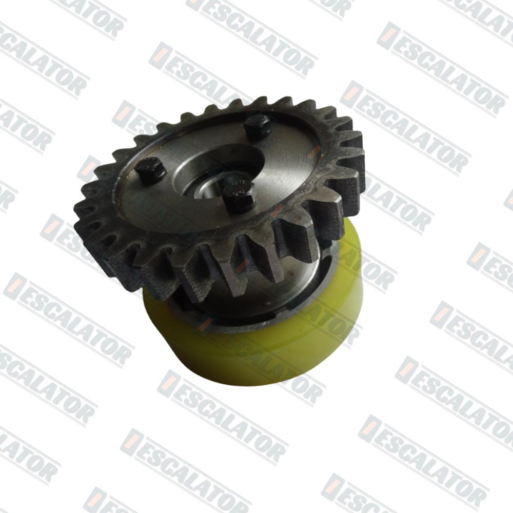132*35mm Escalator Handrail Driver Roller Price From Factory
