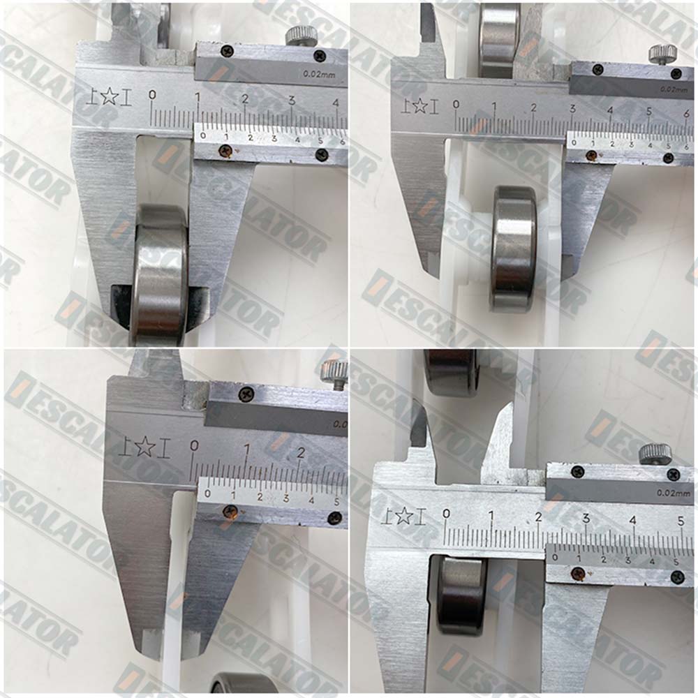 kone KM5071663G01 Escalator Handrail Reverse Guide 19 Rollers