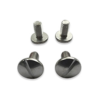 Escalator comb plate screw
