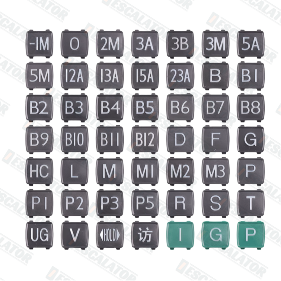 Mitsubishi PVC Button