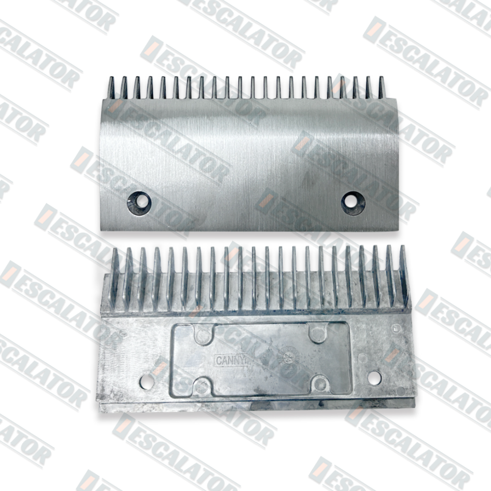 BEVG Escalator Comb Plate  Silver