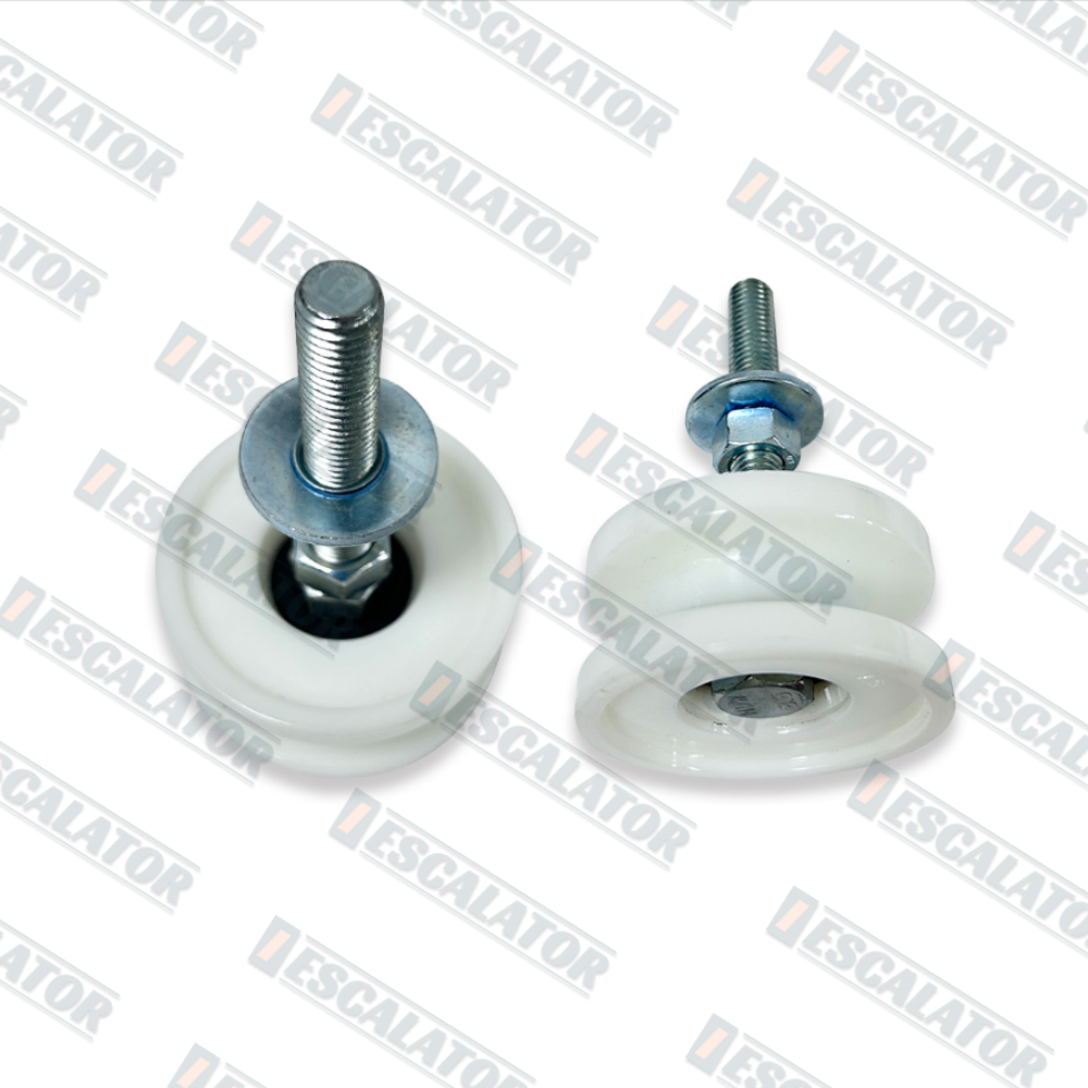 GAA456DR1 Escalator Handrail Guide Roller  with Bolt 70*35mm Bolt L=100mm