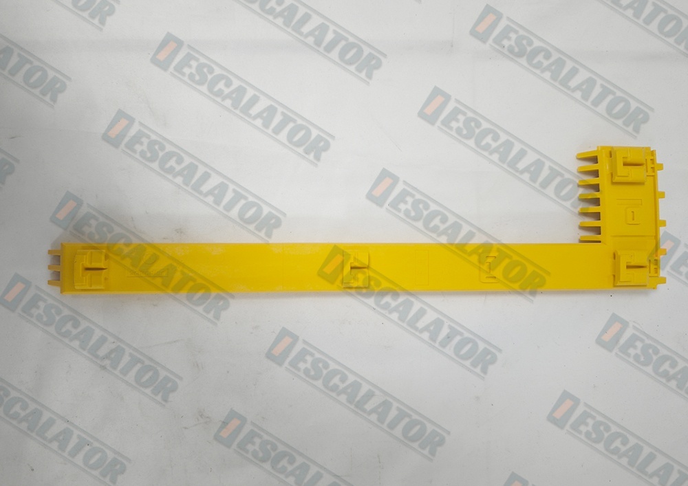 50626403 Escalator Step Demarcation LHS Yellow 5teeth L=401.5mm