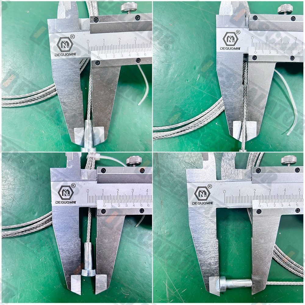 Elevator Door Rope For LANDING Panel 245sm Door Open Width 900mm