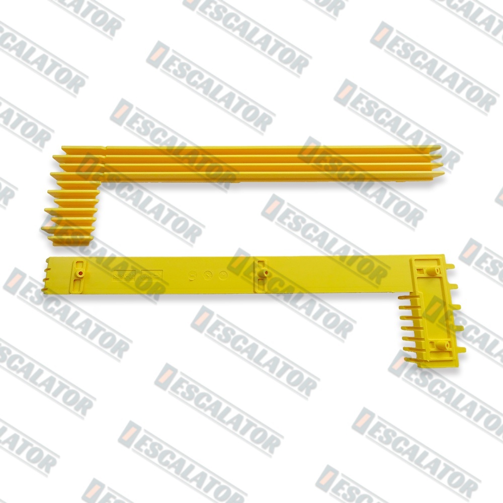 SLBK-02 Escalator Step Demarcation MID Yellow 22teeth L=203mm