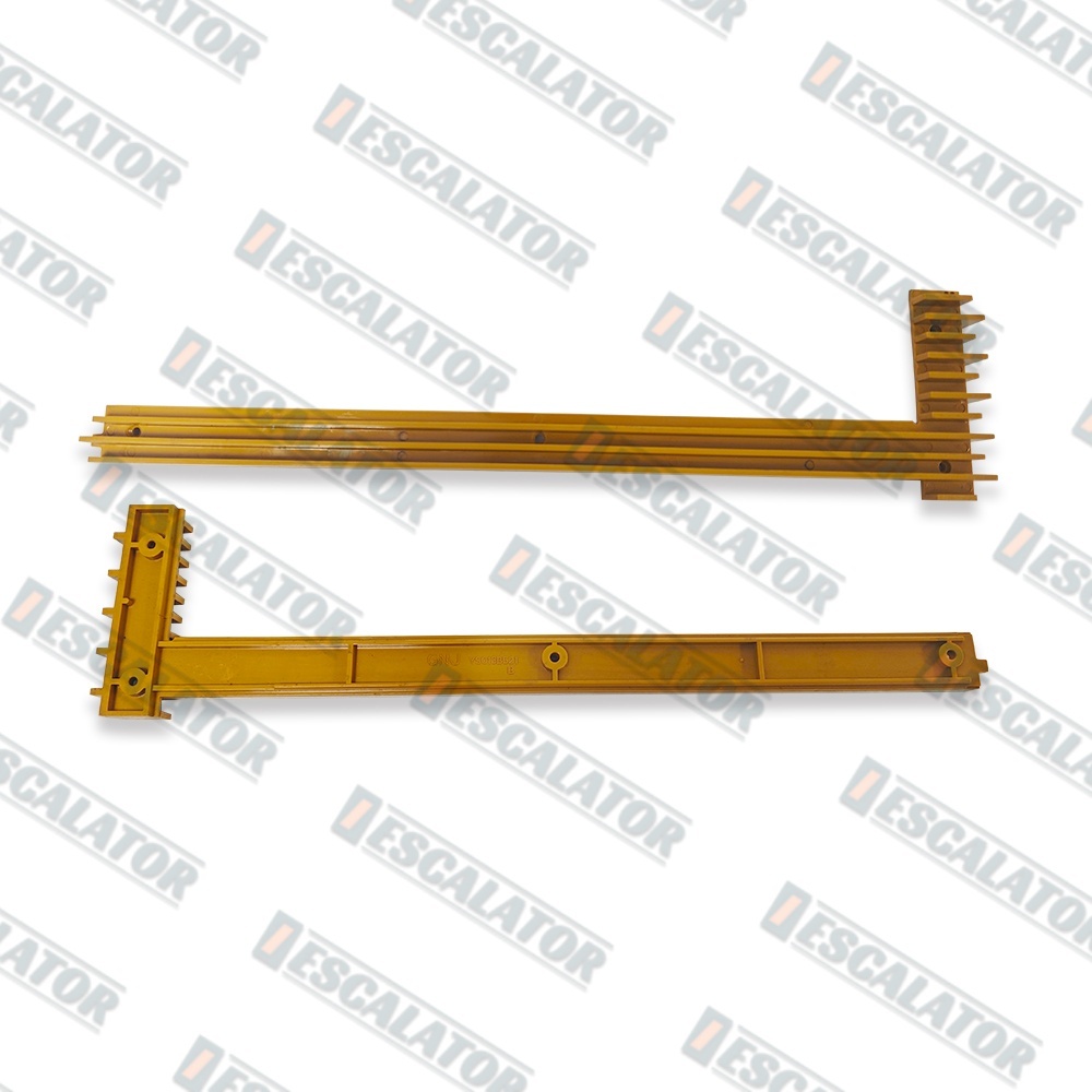 YS013B521B Escalator Step Demarcation Right Yellow 5teeth L=410mm