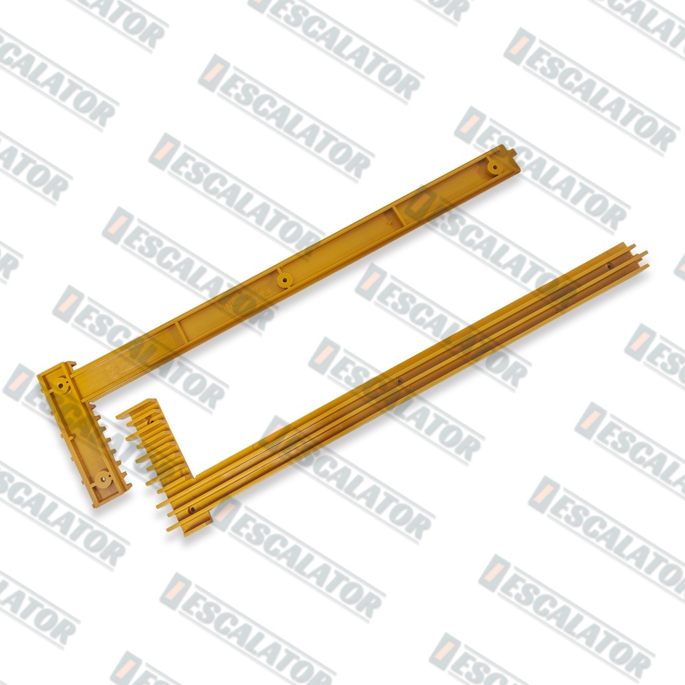 YS013B522C Escalator Step Demarcation Right Yellow 6teeth L=410mm