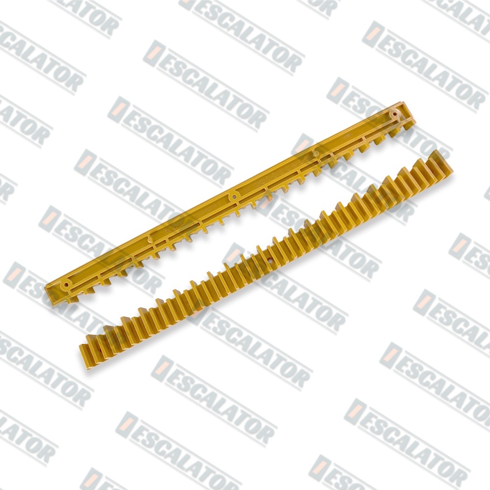 YS004B278-I Escalator Step Demarcation Right Yellow 6teeth L=410mm