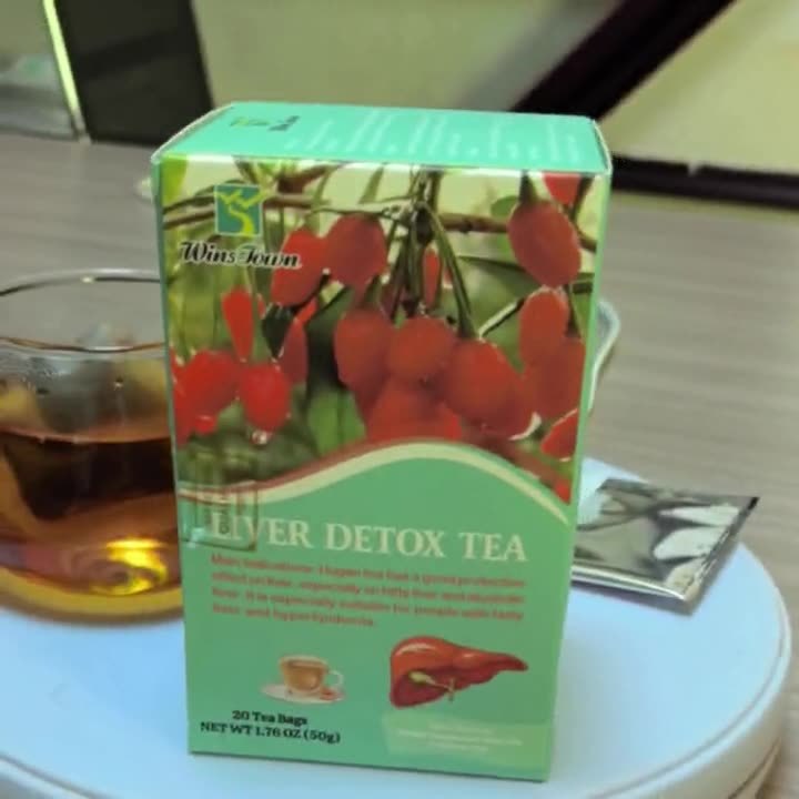 WinsTown Liver Detox Tea: Natural Herbal Blend for Liver Protection & Wellness
