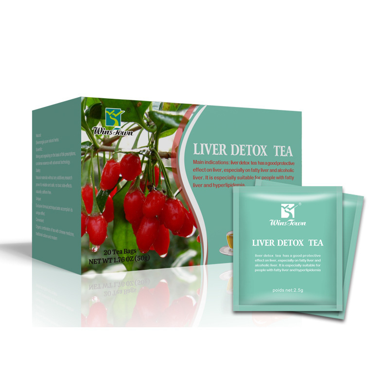 WinsTown Liver Detox Tea: Natural Herbal Blend for Liver Protection & Wellness