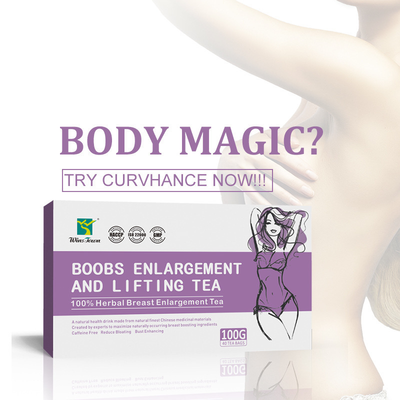 WinsTown Boobs Enlargement & Lifting Tea: 100% Herbal Solution for Natural Bust Enhancement