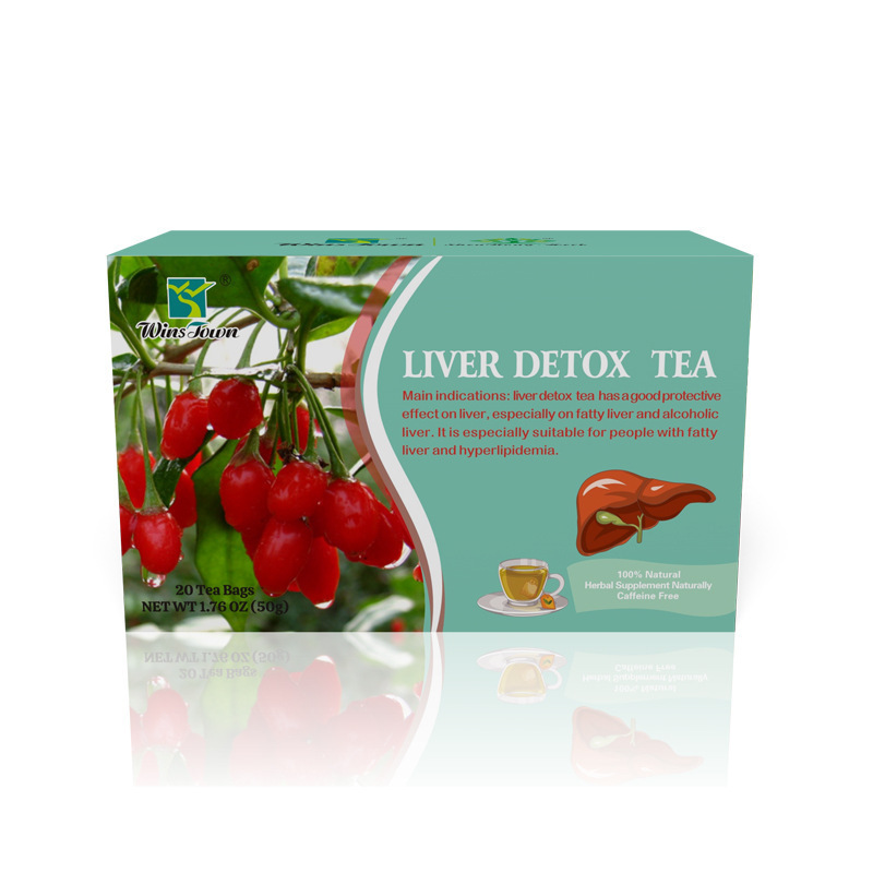 WinsTown Liver Detox Tea: Natural Herbal Blend for Liver Protection & Wellness