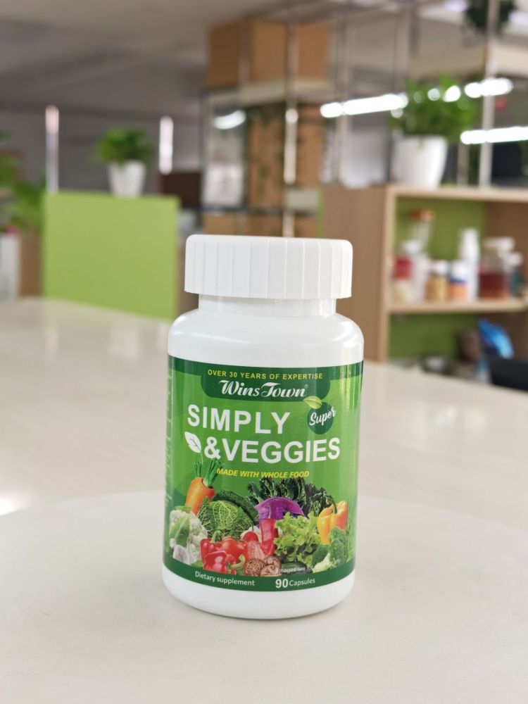 WinsTown Simply Fruits & Veggies: Whole - Food Dietary Supplements for Balance