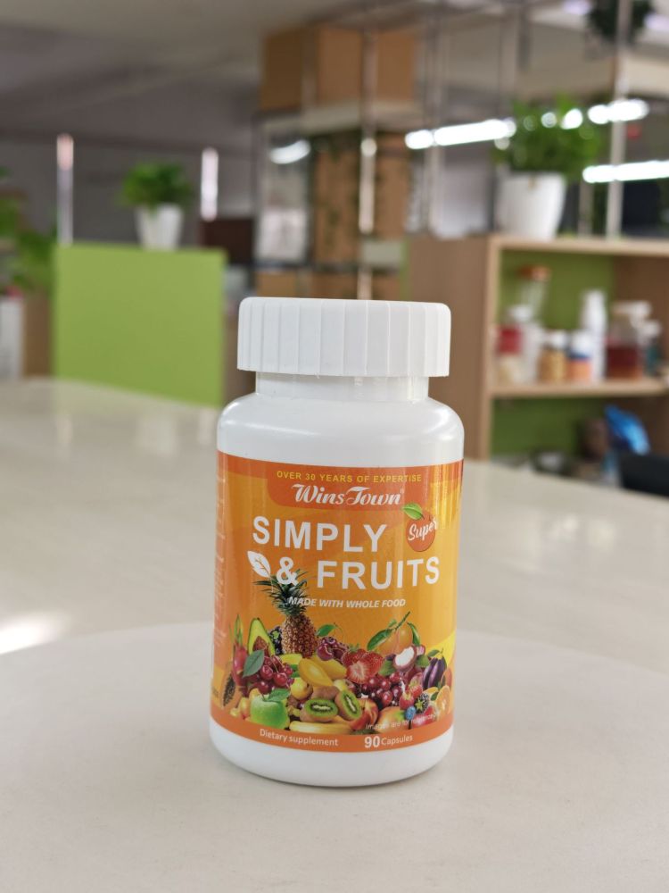 WinsTown Simply Fruits & Veggies: Whole - Food Dietary Supplements for Balance