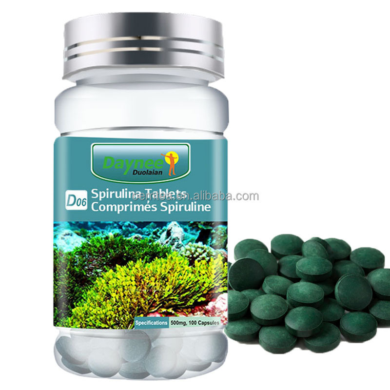 Spirulina Soft Capsules Vitamins to Improve Immunity