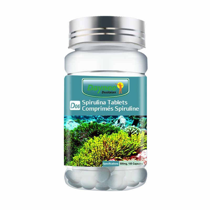 Spirulina Soft Capsules Vitamins to Improve Immunity