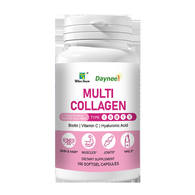 MULTI COLLAGEN Evening primrose softgel vitamin e capsule