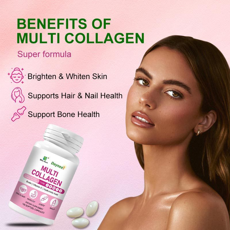 MULTI COLLAGEN Evening primrose softgel vitamin e capsule
