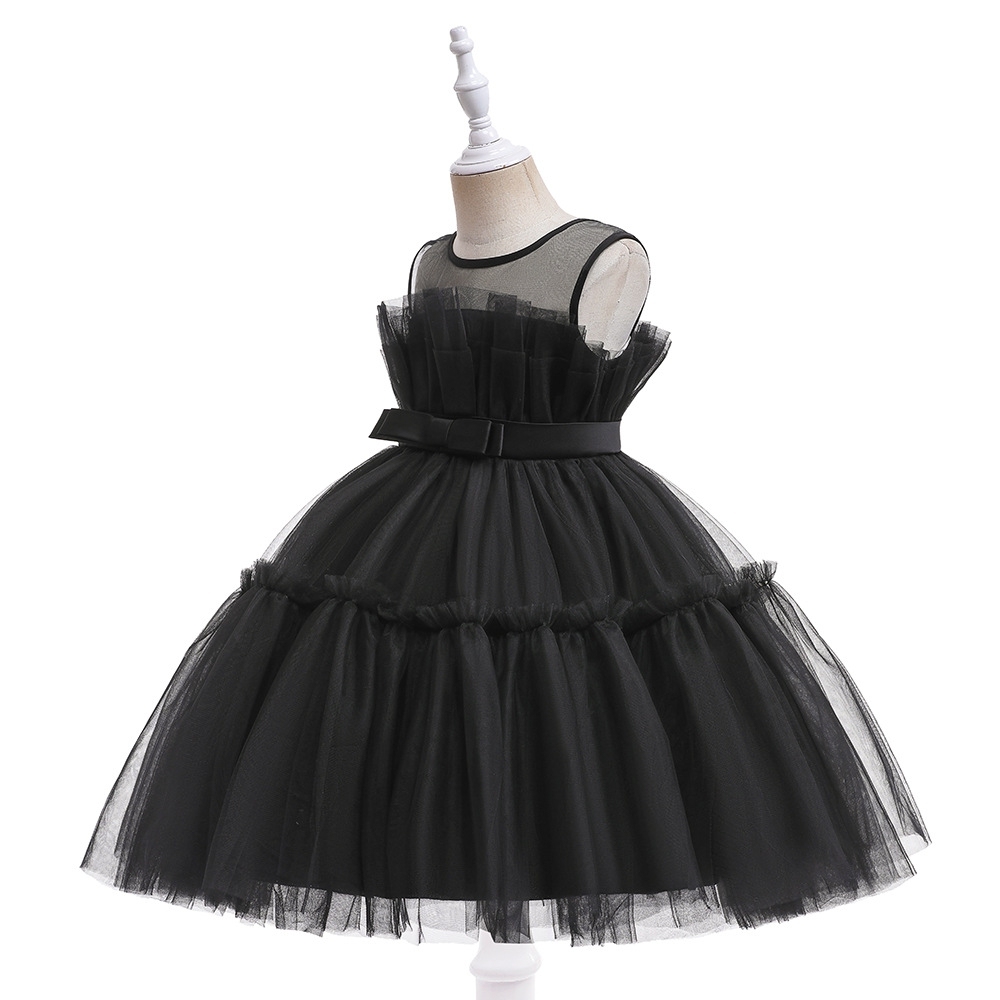 Exquisite White Tulle Children's Dress: A Dreamy Attire for Special Occasions Elegant White & Pink Tulle Dresses for Girls: Layered Silhouettes, Delicate Embroidery & Sheer Fabric Designs for Special Occasions Like Weddings, Parties & Photo Shoots