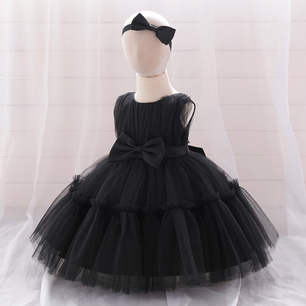 Enchanting Tulle Dresses for Girls - Layered Ruffled Designs with Bow Accents, Sheer Fabric & Princess Silhouettes for Special Occasions