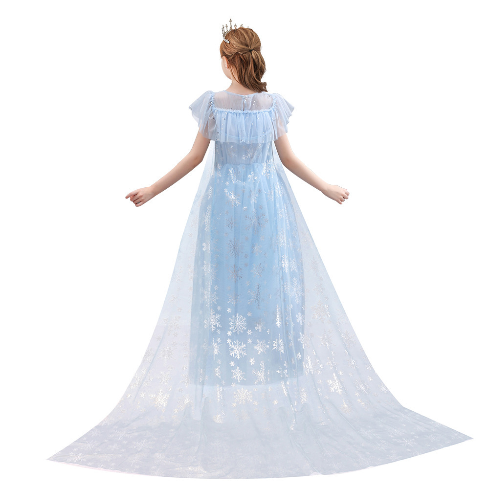 Magical Light Blue Fairy - inspired Children's Dress: A Dream Come True for Little Princesses